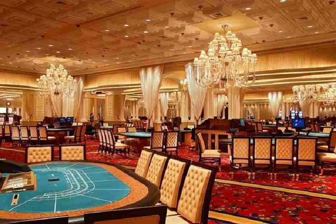Không gian sòng bạc Empire Casino rộng lớn, có thế kế tinh tế