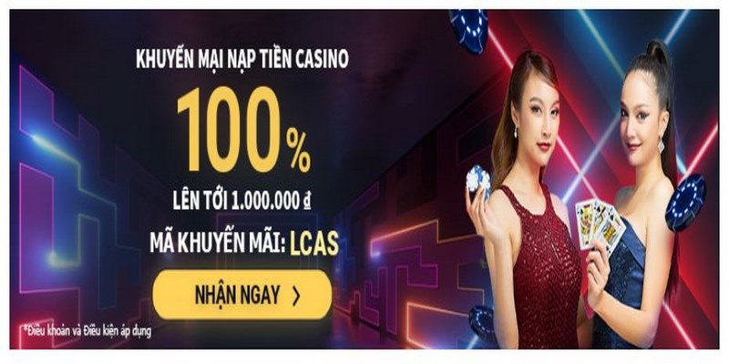 Sbotop khuyến mãi 100% tiền nạp casino